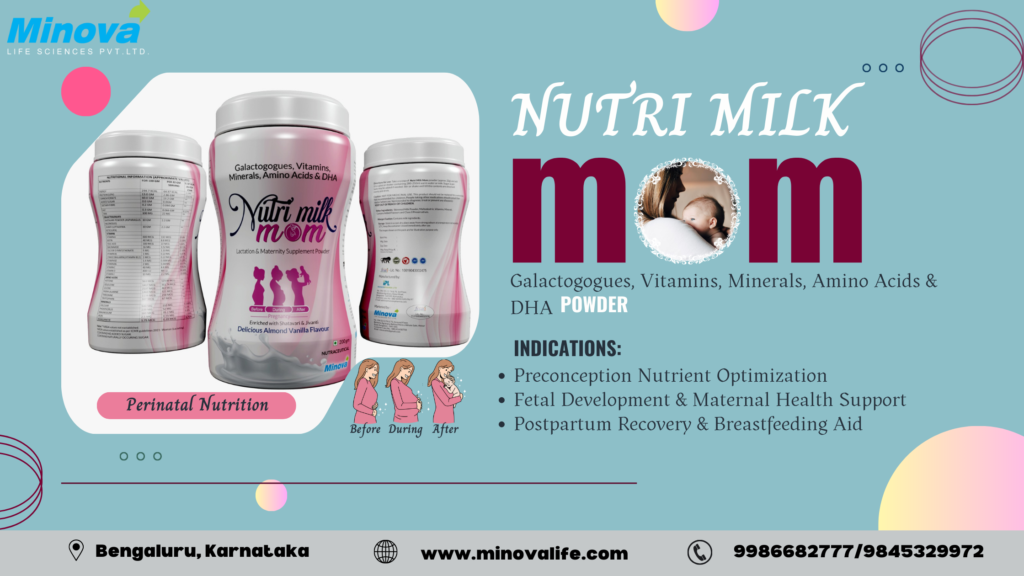 NUTRI MILK MOM - Galactagogues, Vitamins, Minerals, Amino Acids & DHA ...